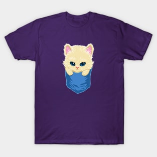 Kitten In The Pocket T-Shirt